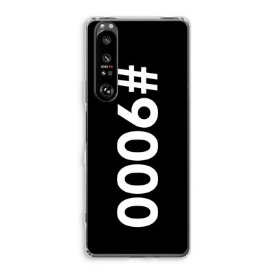 #9000: Sony Xperia 1 III Transparant Hoesje