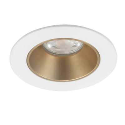 Highlight Design spotDownlights wit met goud Ø 8cm - S7830.00