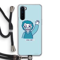 Zwaai: OnePlus Nord Transparant Hoesje met koord Zwaai: OnePlus Nord Transparant Hoesje met koord