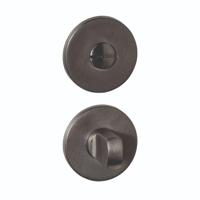 Intersteel WC-sluiting verdekt ø52x6mm met stift 6-8mm PVD Antraciet
