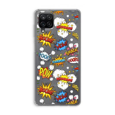 Pow Smack: Samsung Galaxy A12 Transparant Hoesje