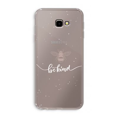 Be(e) kind: Samsung Galaxy J4 Plus Transparant Hoesje