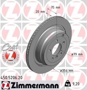 Remschijf Coat Z 450520620