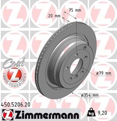 Remschijf Coat Z 450520620