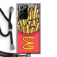 McElodie: Samsung Galaxy Note 20 Ultra / Note 20 Ultra 5G Transparant Hoesje met koord