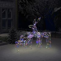 VidaXL 3-delige kerstverlichting rendieren 229 led&apos;s