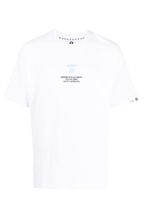 AAPE BY *A BATHING APE® t-shirt en coton à logo imprimé - Blanc - thumbnail