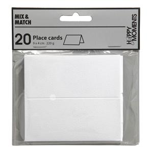 Creativ Company Naamkaarten off-white, 20st.