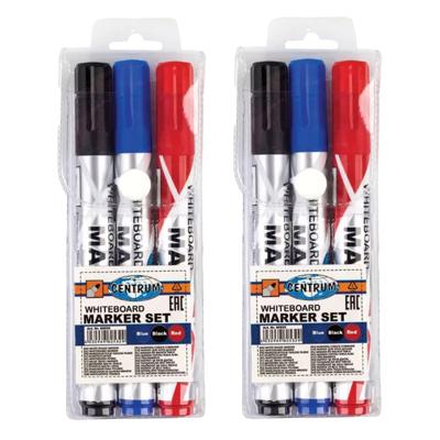 Whiteboard marker/stift - 6x stuks - multi - uitwisbaar - kantoor