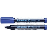 Schneider whiteboard + flipchart marker Maxx 293 blauw 10 stuks - thumbnail