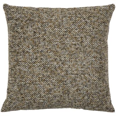 Leen Bakker - Sierkussen Gavin - 45x45 Cm - Polyester - Taupe