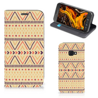 Samsung Galaxy Xcover 4s Hoesje met Magneet Aztec Yellow