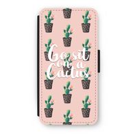 Cactus quote: iPhone SE 2020 Flip Hoesje
