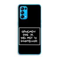 Schotelvod: Oppo Find X3 Lite Transparant Hoesje Schotelvod: Oppo Find X3 Lite Transparant Hoesje