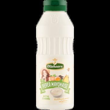 Oliehoorn Peper Mayonaise Pittig & Romig 465 ml bij Jumbo