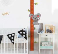 Muurdecoratie stickers hangende baby koala - thumbnail