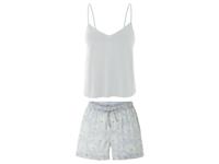 esmara Korte dames pyjama (Blauw, XS (32/34))