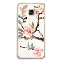 Japanse bloemen: Samsung Galaxy A3 (2016) Transparant Hoesje - thumbnail