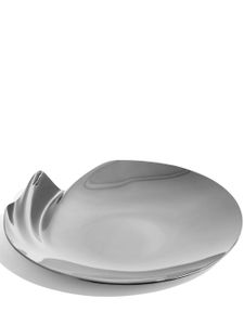 Zaha Hadid Design plateau Serenity en acier inoxydable - Argent