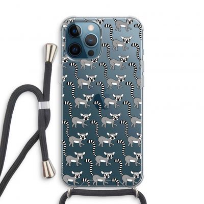 Makis: iPhone 12 Pro Transparant Hoesje met koord