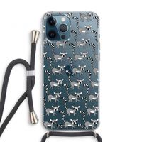 Makis: iPhone 12 Pro Transparant Hoesje met koord