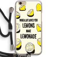 Lemonade: iPhone 6 / 6S Transparant Hoesje met koord