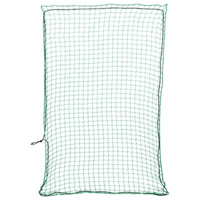 VidaXL Aanhangwagennet elastisch touw 5x3,5 m polypropeen groen