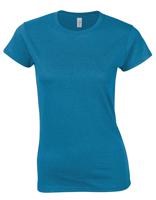 Gildan G64000L Softstyle® Women´s T- Shirt - Antique Sapphire (Heather) - XL