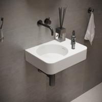 Fontein Ideavit Solidbrio 45x30x14 cm Solid Surface Mat Wit Ideavit