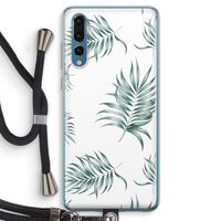 Simple leaves: Huawei P20 Pro Transparant Hoesje met koord