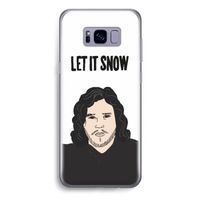 Let It Snow: Samsung Galaxy S8 Plus Transparant Hoesje