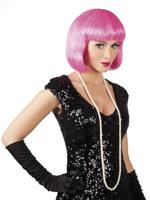 Pruik Cabaret ice roze - thumbnail