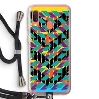 Skew Bee 1: Samsung Galaxy A20e Transparant Hoesje met koord