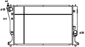 Radiateur CR1080000S