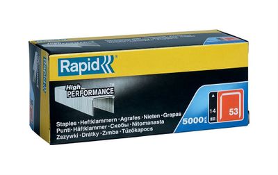 Rapid Nr. 53 dundraadnieten 14 mm, 5.000 stuks - 11860410 - 11860410