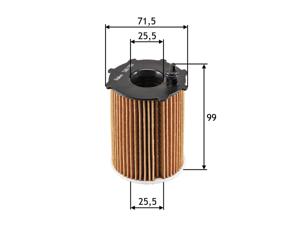 Oliefilter VALEO, u.a. für Ford, Citroën, Peugeot, Mazda, Volvo, Suzuki, Toyota, Fiat, Mini, Santana, Iveco, Mitsubishi