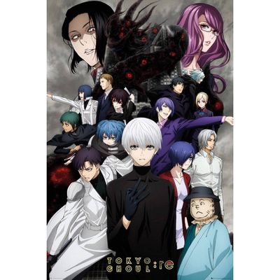 GBeye Tokyo Ghoul RE Key Art 3 Poster 61x91,5cm
