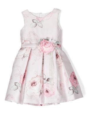 Mimilù robe sans manches à fleurs - Rose Mimilù robe sans manches à fleurs - Rose