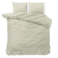 Dekbedovertrek Chester - Lits-Jumeaux (240x220 cm) - Creme Microvezel - Dessin: Ruiten - Zensation - Dekbed-Discounter.nl