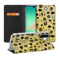Mobiel BookCase Samsung Galaxy A26 Punk Geel