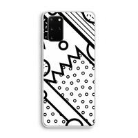 Pop Art #4: Samsung Galaxy S20 Plus Transparant Hoesje