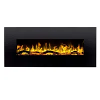 Aflamo Albion 128 cm Zwarte Elektrische Haard