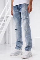 Project x Paris Basic Jeans Heren Blauw - Maat XL - Kleur: Blauw | Soccerfanshop