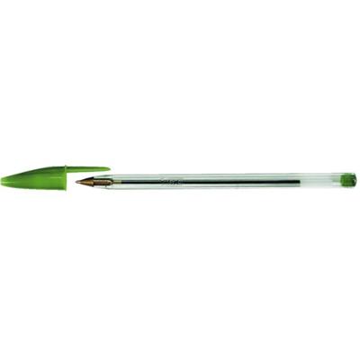 50x Bic Cristal balpen groen medium