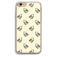 Vogeltjes: iPhone 6 Plus / 6S Plus Transparant Hoesje