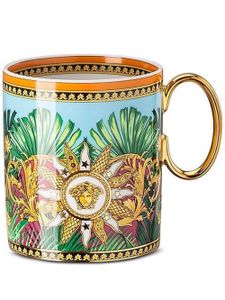 Versace tasse Jungle Animalier - Bleu