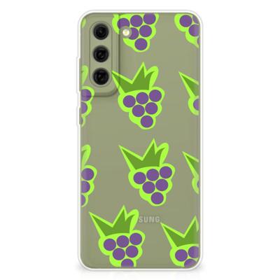 Samsung Galaxy S21FE | Siliconen Case | Druiven