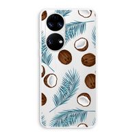 Kokosnoot roze: Huawei P50 Transparant Hoesje
