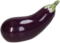 Kersten ornament aardewerk aubergine 16x6.5x7.5cm aubergine