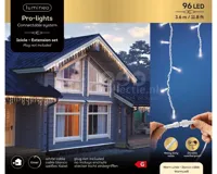 IJspegelverlichting Koppelbaar Extensionset 96 LED 3,6m IJspegelverlichting Koppelbaar Extensionset 96 LED 3,6m